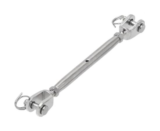 Нержавеющий талреп KREPFIELD М8, ART 8245, А4, вилка-вилка, закрытый, 2 шт. 8245А4ТАЛРЕП8ММ-2 