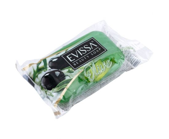 Глицериновое мыло EVISSА прозрачный флоупак, 75 гр., Оливковое масло М4452 