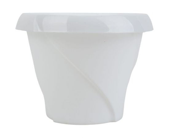 Кашпо Martika Флориана с поддонником, 1.4 л, диам. 170 мм, белое С385БEЛ С385БЕЛ 