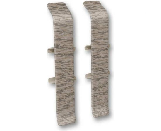 Соединитель для плинтуса DECONIKA (85 мм; 215 Дуб снежный; 2 шт.) Д-П85-С-Ф2 215 ДУБ СНЖ 