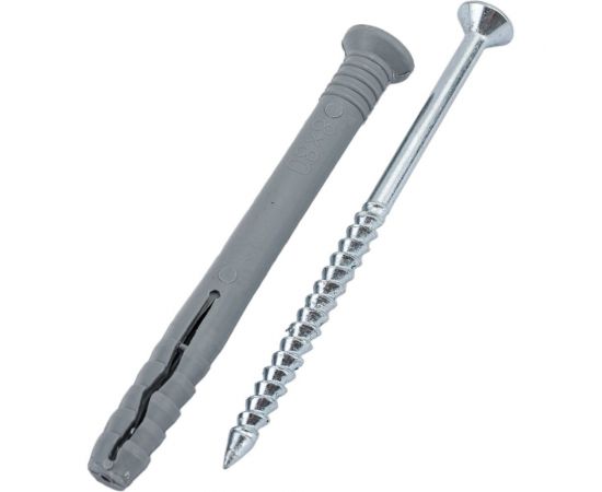 Дюбель-гвоздь Daxmer потайной, 8x80, 750 шт., короб 334250 