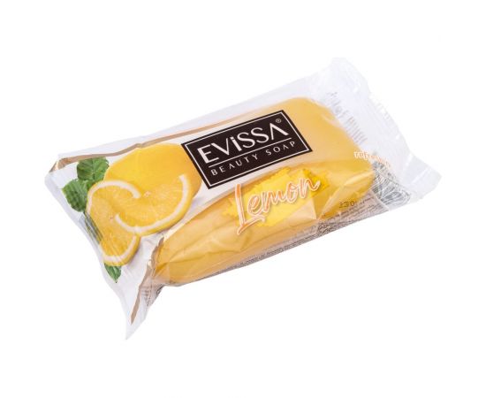 Глицериновое мыло EVISSА прозрачное, флоупак, 75 гр., Лимон М4476 