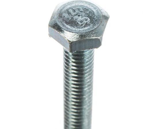 Болт с шестигранной головкой в комплекте с гайкой, шайбой, шайбой пружинной, ЗУБР, МАСТЕР, 303436-06-070 – изображение 4