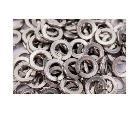 Нержавеющая шайба гровер KREPFIELD М6, DIN 127, А2, 200 шт. 1271.4310ГРОВЕРBМ6-200 – изображение 2