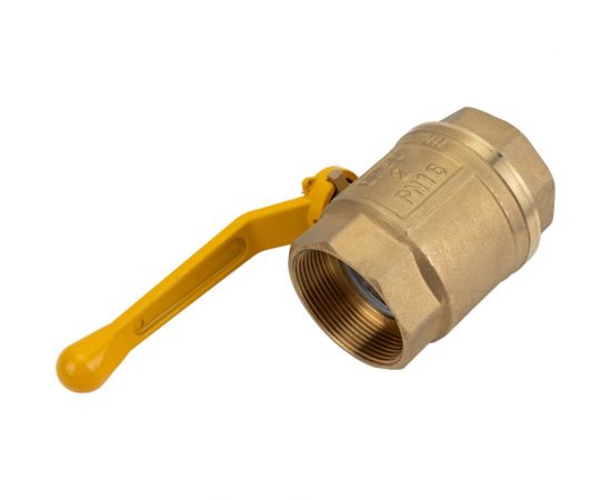 Шаровой кран для газа STI Ду50 Ру16 муфтовый (муфта-муфта) рычаг D170-00054 – изображение 5