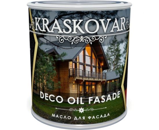 Масло для фасада Kraskovar Deco Oil Fasade Тик 2,2 л 1149 – изображение 3