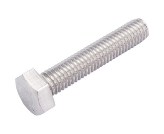 Нержавеющий болт с шестигранной головкой KREPFIELD M8x40 мм, DIN 933, А2, полная резьба, 10 шт. 933А2БОЛТ8Х40-10 – изображение 4