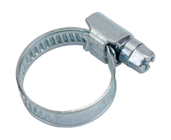 Червячный хомут СВК оцинкованная сталь, w1/9 мм, 16-25 мм SVK-GW1025 – изображение 2