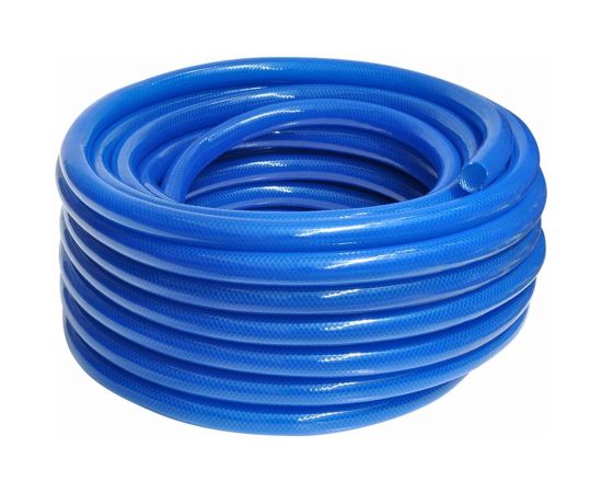 Армированный поливочный шланг Царицынские краски ВИТ Аквамарин синий, 18 мм, 2 мм, 25 м 38504 – изображение 2
