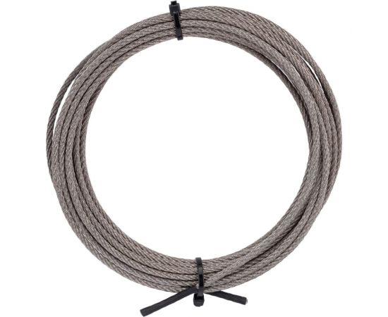 Нержавеющий трос KREPFIELD 3 мм, сталь А2, плетение 7x7, средней мягкости, 5 м 8379А2ТРОС3ММ-5 – изображение 3