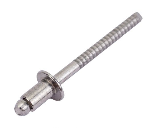 Вытяжная нержавеющая заклепка со стандартным бортиком KREPFIELD 4x6 мм, ART 9052, А2, 100 шт. 9052ЗАКЛЕПКА4Х6А2-100 – изображение 3