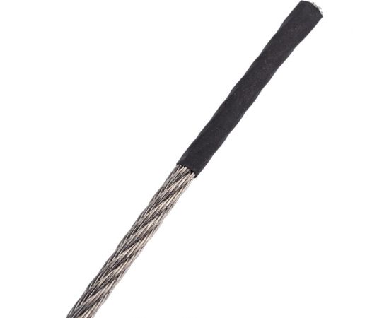 Нержавеющий трос KREPFIELD 3 мм, сталь А2, плетение 7x7, средней мягкости, 5 м 8379А2ТРОС3ММ-5 – изображение 2