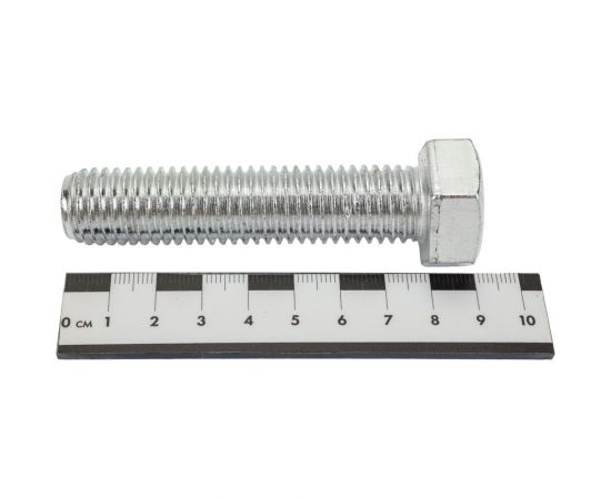 Болт с шестигранной головкой Метизный двор 18x80, DIN 933, 25 шт. 4690441035639 – изображение 3