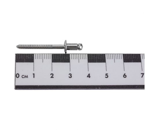 Вытяжная нержавеющая заклепка со стандартным бортиком KREPFIELD 4x6 мм, ART 9052, А2, 100 шт. 9052ЗАКЛЕПКА4Х6А2-100 – изображение 2