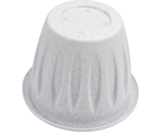 Горшок для растений Martika Фелиция мрамор 0.9л, диам. 140 мм, с поддонником С102М – изображение 3