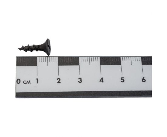 Саморез по дереву Dr. Bronz черный, 3,5x16 мм, 0.5 кг 351605 – изображение 2