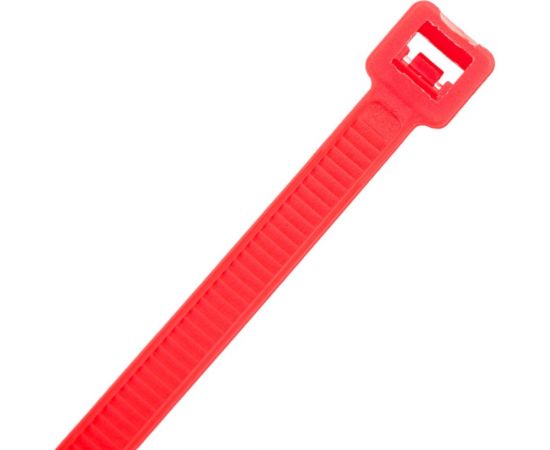 Нейлоновые стяжки FORTISFLEX КСС 5х300 красный 100 штук 61330 – изображение 4