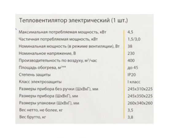 Электрическая тепловая пушка Ballu BHP-ME-5 – изображение 2