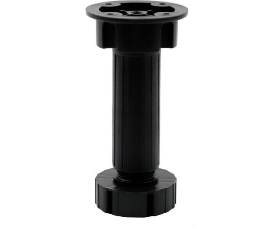 Регулируемая опора для корпоративной мебели Lemax PROF черный, 120 мм FL12B 