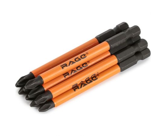 Биты магнитные S2 PH2, 90 мм, 10 шт rage by VIRA 554168 