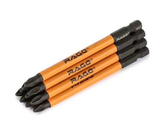 Биты магнитные S2 PZ2, 100 мм, 10 шт rage by VIRA 554170 