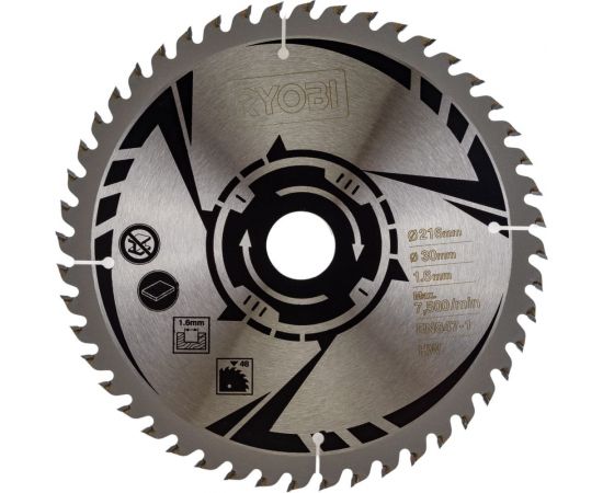 Диск пильный SB216K16T48A1 Ryobi 5132003806 