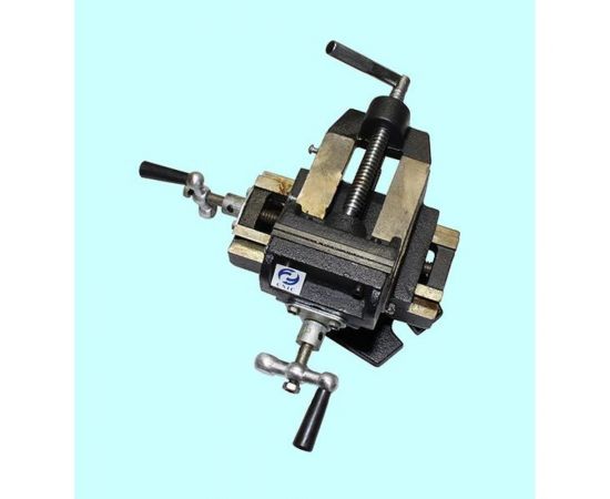 Станочные тиски CNIC 100мм координатные с 2-мя суппортами поворотные LTCV100R 69801 