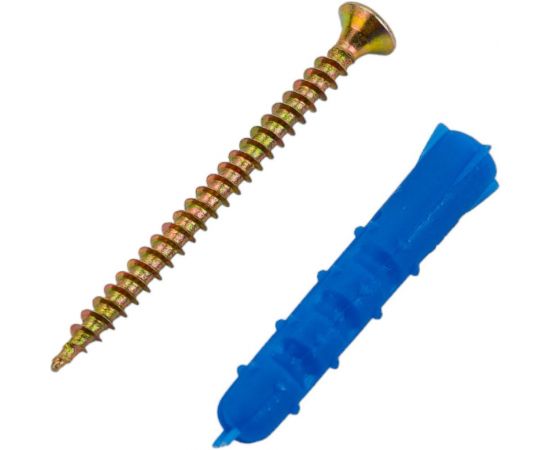 Набор крепления плинтусов VIPкрепеж 5/30 дюбель ежик 30шт/30шт 23900 VIPS 