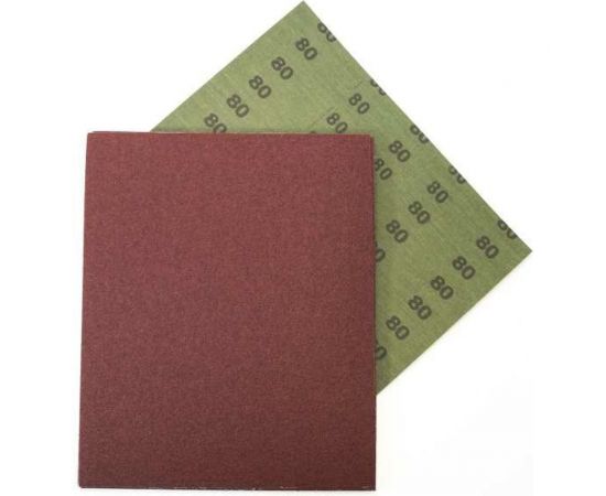Шкурка шлифовальная водостойкая О/А (10 шт; 230х280 мм; Р80) Pobedit 2024008 