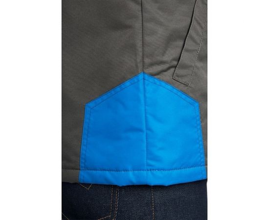 Демисезонная куртка ГК Спецобъединение ШТУРМАН серый/василёк, размер 120-124, рост 182-188 Кур 416/120/182 – изображение 6