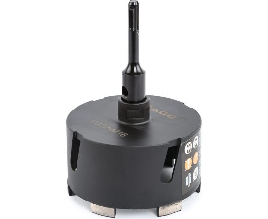 Коронка алмазная по бетону 122 мм rage by VIRA 559530 – изображение 8