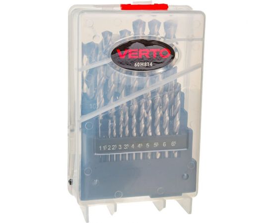 Набор сверл по металлу (25 шт; 1-13 мм; HSS) VERTO 60H814 – изображение 7