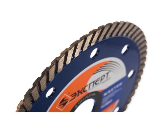 Диск алмазный отрезной по железобетону турбо Эксперт (125х22.2 мм) для УШМ Энкор 25826 – изображение 2