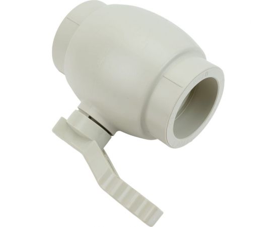 Кран шаровой RTP полнопроходной, D63 мм, серая 15818 – изображение 3