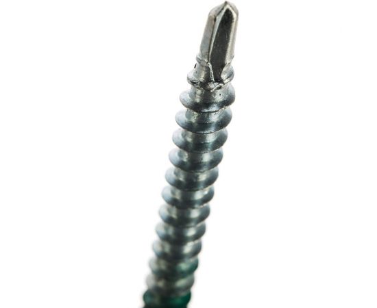 Кровельный саморез Качественный КРЕПЕЖ зеленый мох RAL 6005, 4.8х51 мм, 35 шт 0200109 КЧ – изображение 2