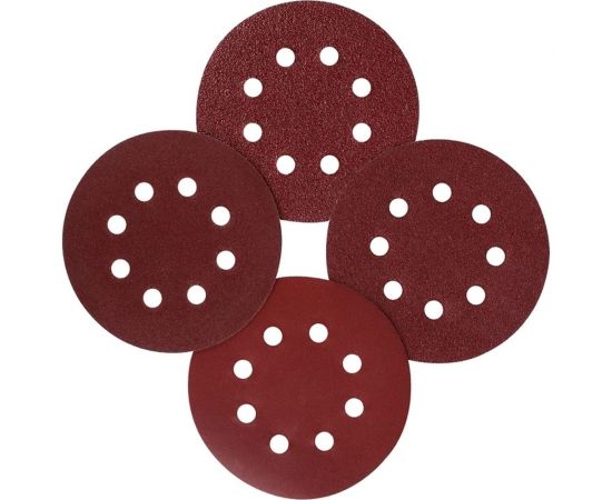 Набор шлифовальных кругов SD20-1 (20 шт; 125 мм; P40/P80/P120/P240) DEKO 065-0892 – изображение 4