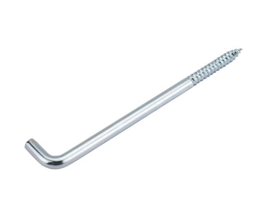 L-образный крюк-шуруп ЕВРОПАРТНЕР zn, 8x160 мм, 2 шт. 13 0039 4 – изображение 2