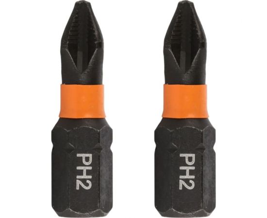 Биты магнитные PH2, 25 мм, 2 шт, S2 rage by VIRA 554152 – изображение 3