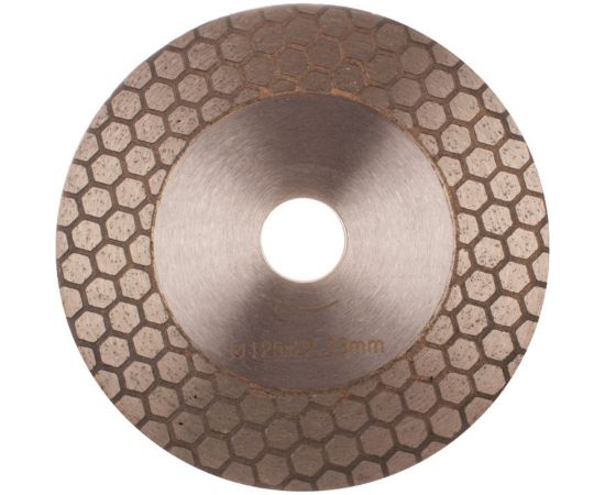 Круг алмазный по керамограниту ZAUSOVKA TWIN Extra Line 125x1.6x25x22.2 мм Diam 000695 – изображение 4