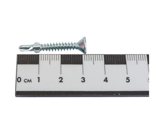 Шуруп для крепления дерева к металлу Rusconnect CWM4232 потай., 4,2x32 мм, TORX 20, 500 шт. 314232 – изображение 2