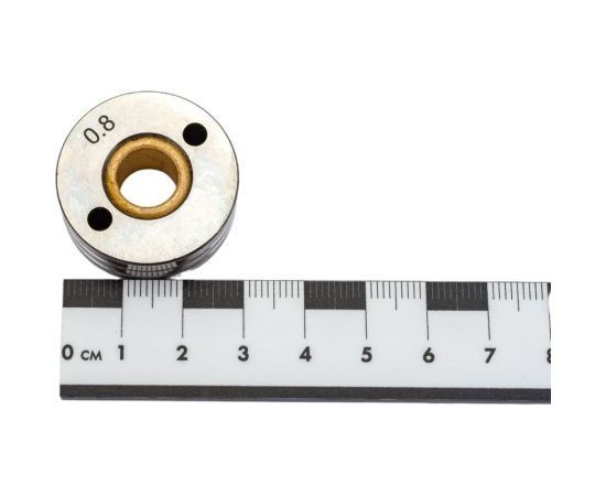 Подающий ролик 30x10x12 мм, V, 0.8/1.0 мм для MIG 330 MIG Line, 3500, 5000 Start STMZ33008 – изображение 4