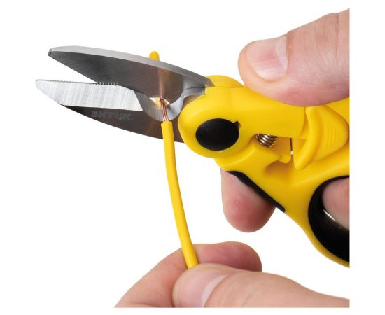 Ножницы электрика SHTOK НЭ-50 авторазжим, 150 мм 08222 – изображение 4