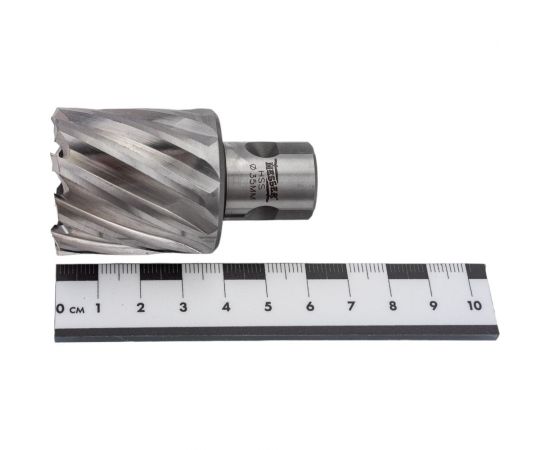 Сверло корончатое по металлу HSS (35х30 мм) MESSER 19-30-035 – изображение 2