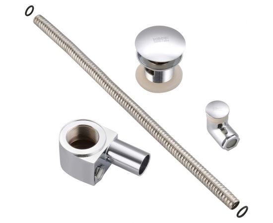 Хромированный сифон для раковины Kopfgescheit KG-A100 – изображение 8