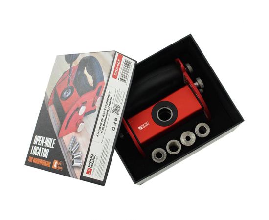 Кондуктор для сверления 0°- 90° стальной со сменными насадками 6/8/10/12 мм WOODWORK DGA-005 – изображение 10