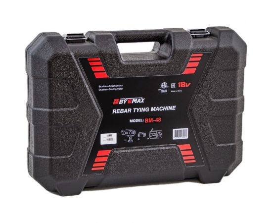 Инструмент для вязки арматуры BYEMAX BM-48 с зарядным устройством RB92148 – изображение 2
