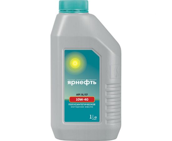 Моторное полусинтетическое масло Ярнефть SAE 10W-40 API SL/CF, 1л 1509 