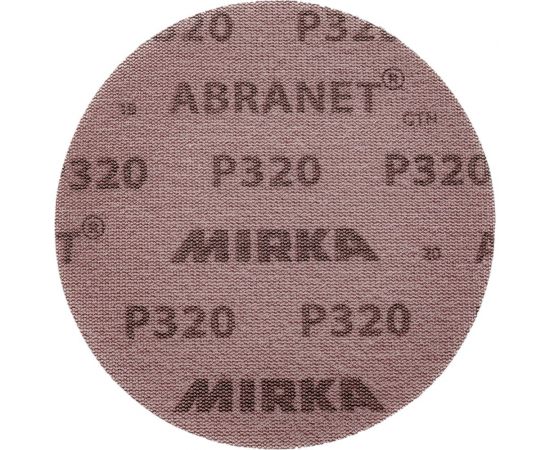 Круг шлифовальный на сетчатой основе ABRANET (50 шт; 150 мм; Р320) MIRKA 5424105032 