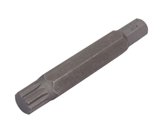 Вставка бита торцевая 10 мм, SPLINE, М12, L = 80 мм KING TONY 168012M 