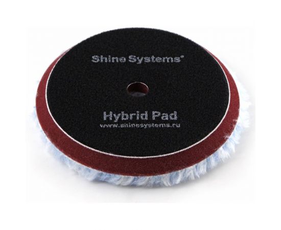 Гибридный полировальный круг Hybrid Pad 130 мм Shine systems SS534 